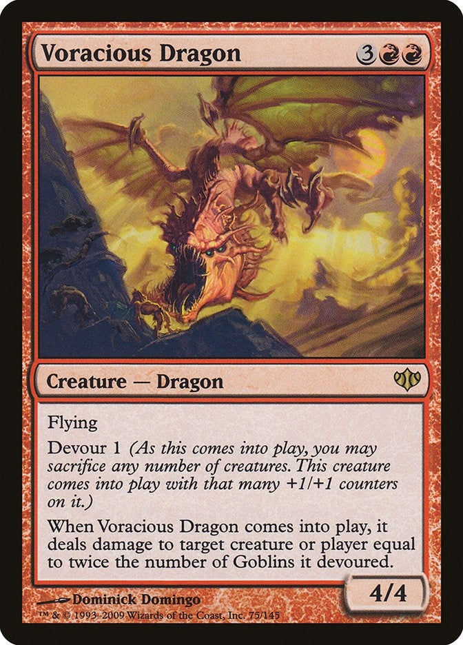 Voracious Dragon (75) [CON] - MTG Single