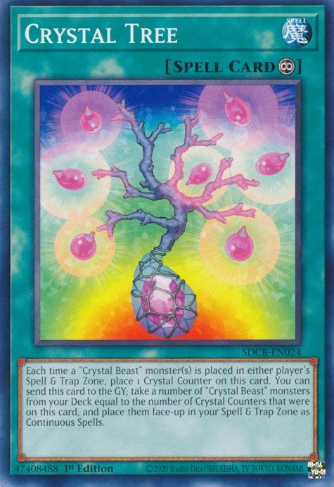Crystal Tree (24) (SDCB) - YuGiOh Single