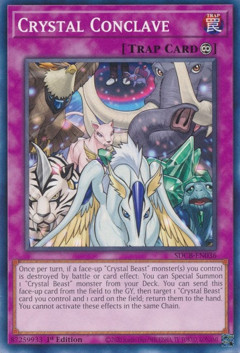 Crystal Conclave (36) (SDCB) - YuGiOh Single