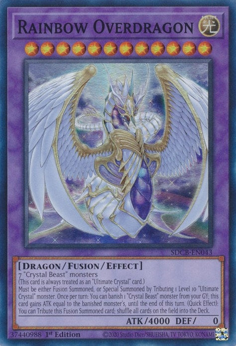 Rainbow Overdragon (43) (SDCB) - YuGiOh Single
