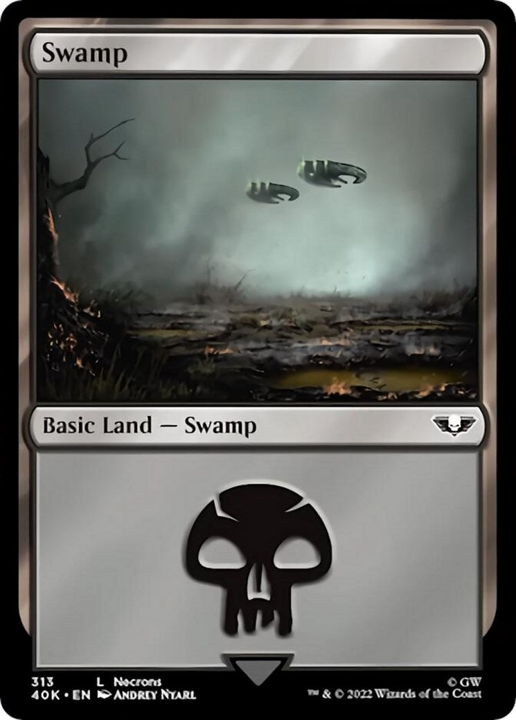 Swamp (313) (313) [40K] - MTG Single
