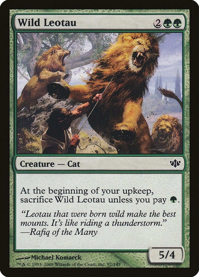 Wild Leotau (97) [CON] - MTG Single