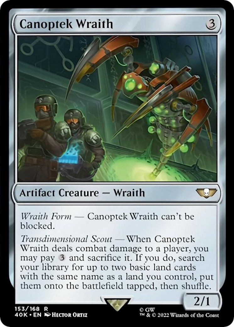 Canoptek Wraith (153) [40K] - MTG Single