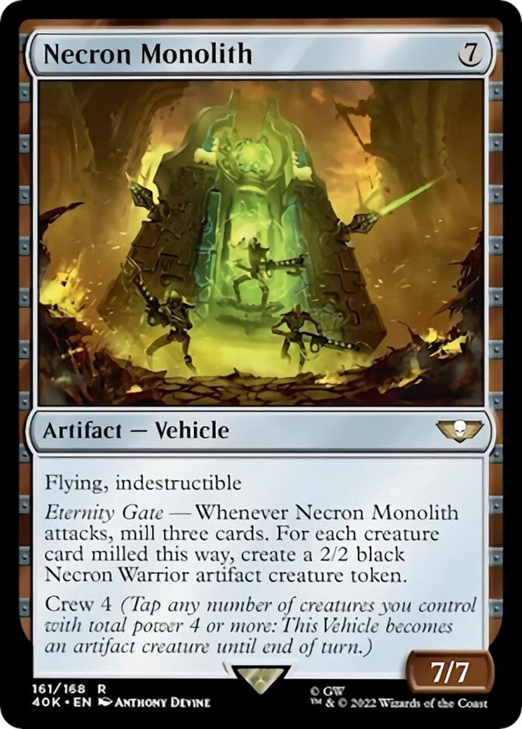 Necron Monolith (161) [40K] - MTG Single
