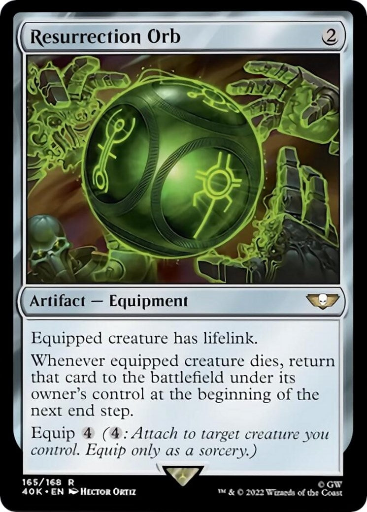 Resurrection Orb (165) [40K] - MTG Single