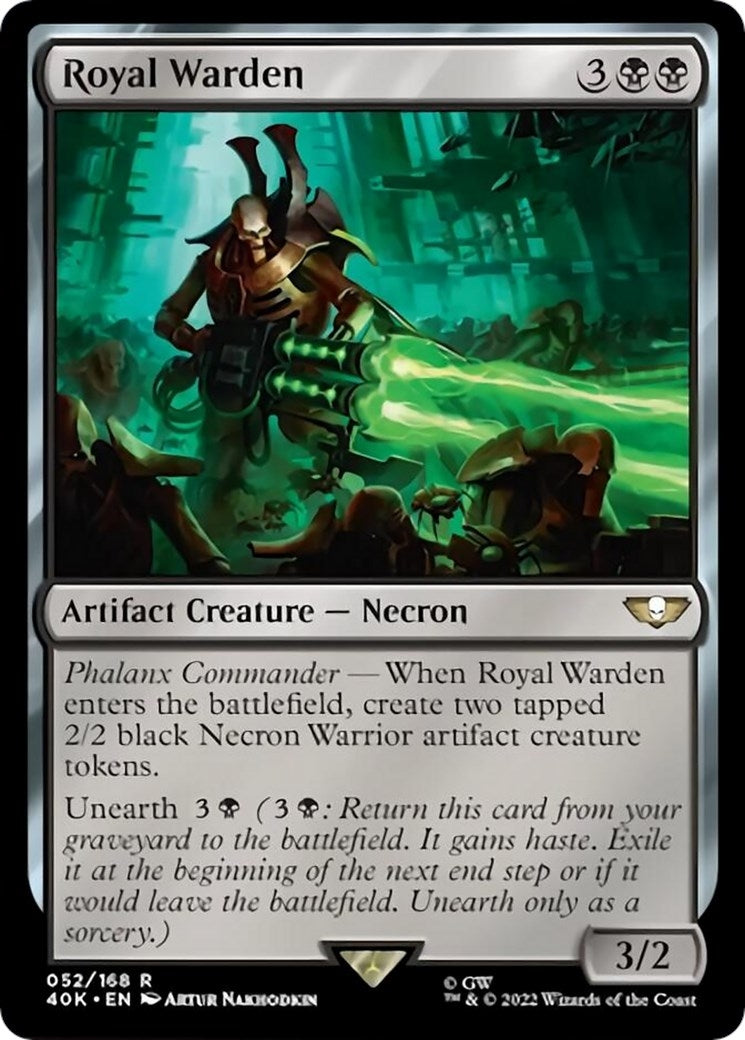 Royal Warden (52) [40K] - MTG Single