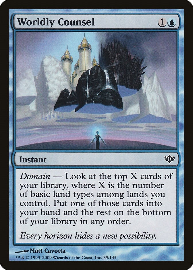 Worldly Counsel (39) [CON] - MTG Single