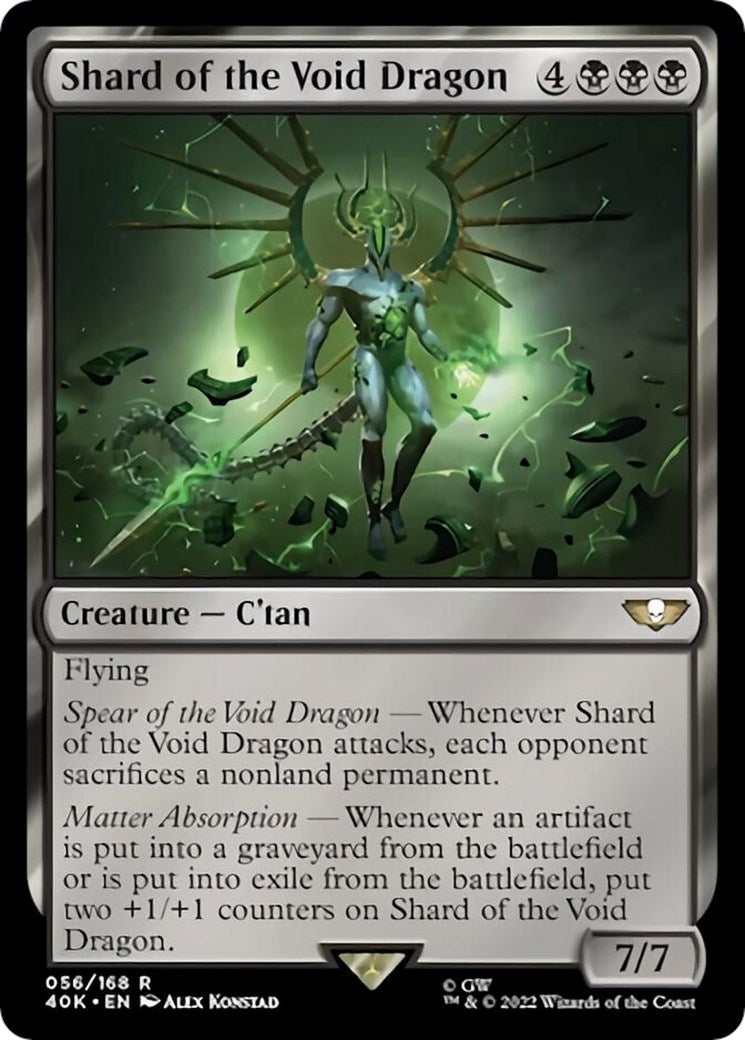 Shard of the Void Dragon (56) [40K] - MTG Single
