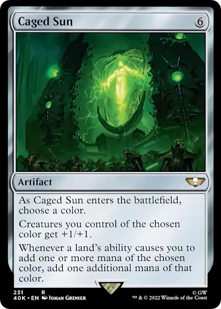 Caged Sun (231) [40K] - MTG Single