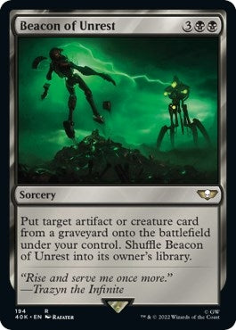 Beacon of Unrest (194) [40K] - MTG Single