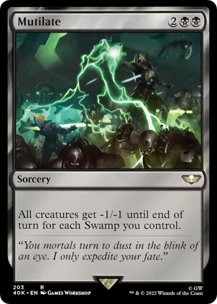 Mutilate (203) [40K] - MTG Single