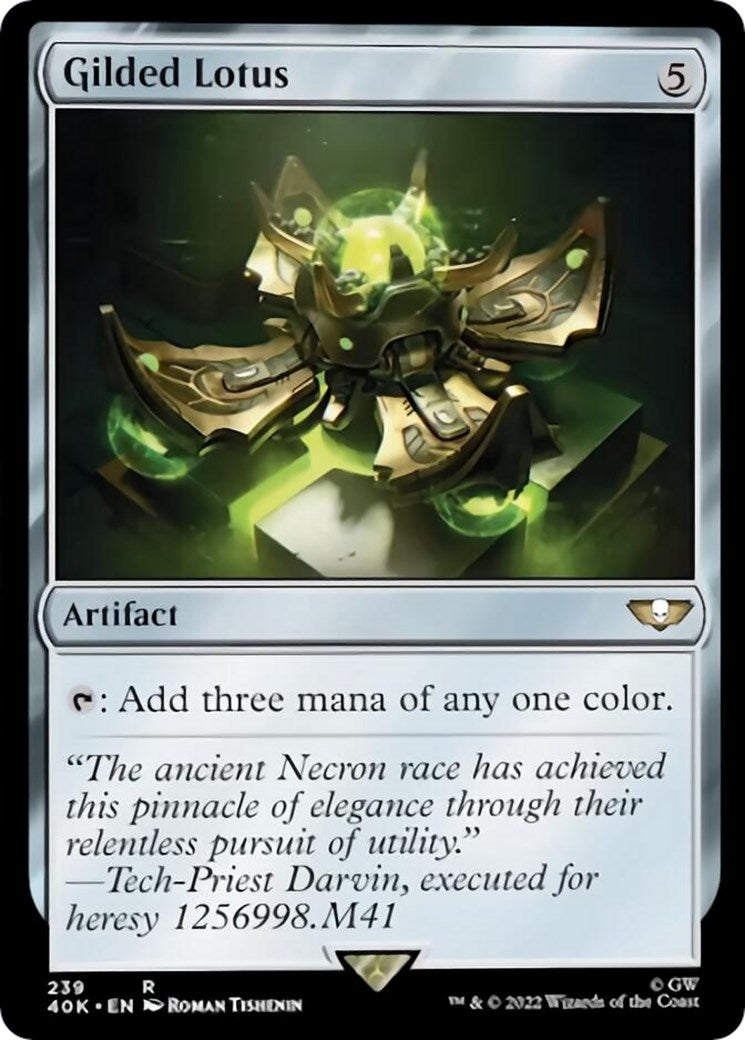 Gilded Lotus (239) [40K] - MTG Single