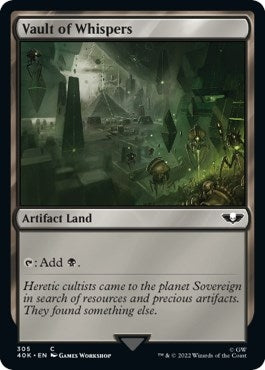 Vault of Whispers (305) [40K] - MTG Single