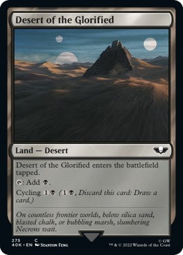 Desert of the Glorified (Surge Foil) (275) [40K] - MTG Single