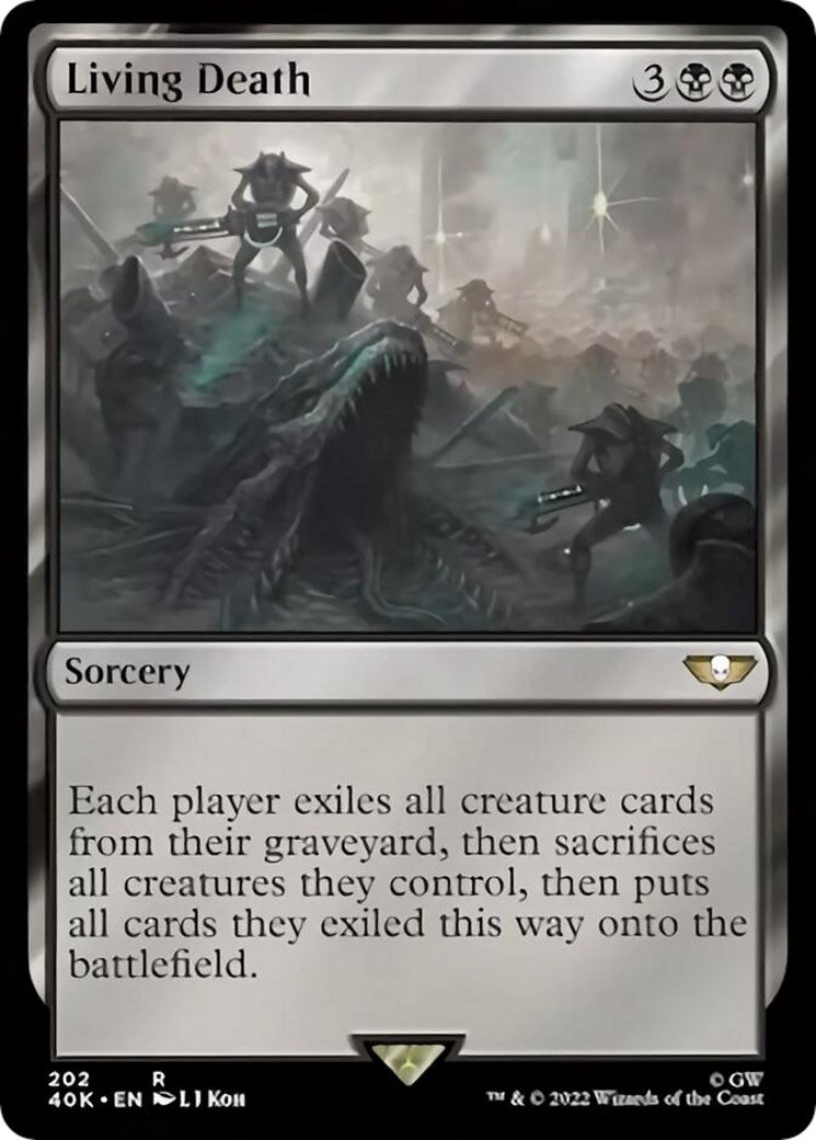 Living Death (Surge Foil) (202) [40K] - MTG Single
