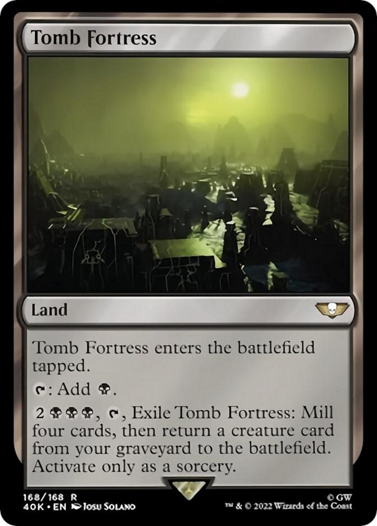 Tomb Fortress (Surge Foil) (168) [40K] - MTG Single
