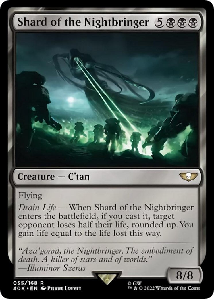 Shard of the Nightbringer (Surge Foil) (55) [40K] - MTG Single
