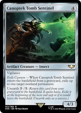 Canoptek Tomb Sentinel (Surge Foil) (152) [40K] - MTG Single