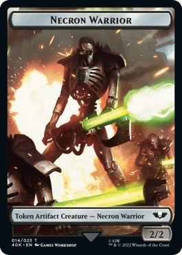Necron Warrior // Insect Double-sided Token (0) [40K] - MTG Single