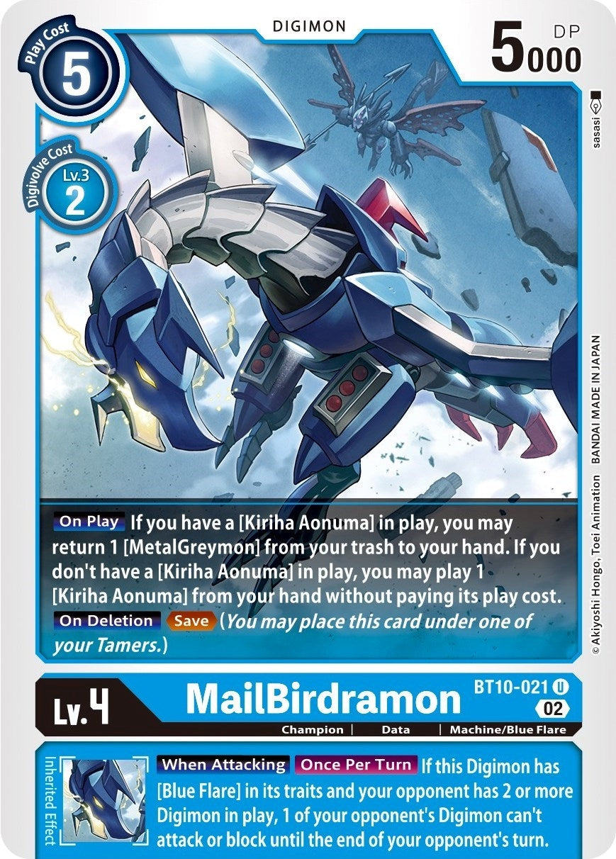 MailBirdramon (10021) [BT10] - Digimon Card Game Single