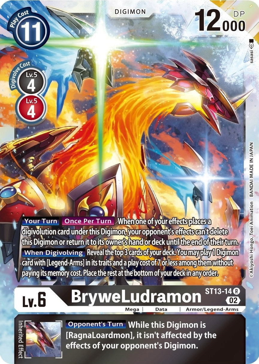 BryweLudramon (1314) [ST-13] - Digimon Card Game Single