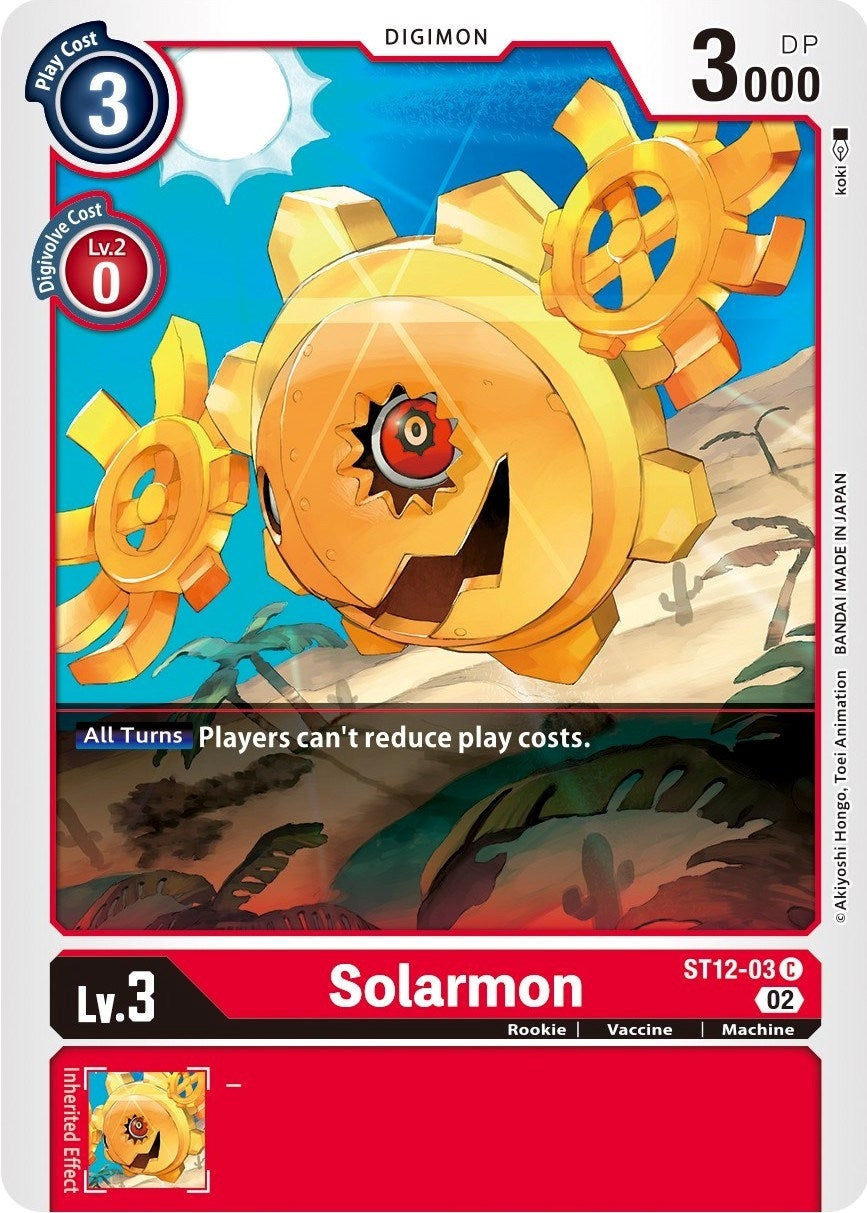 Solarmon (1203) [ST-12] - Digimon Card Game Single