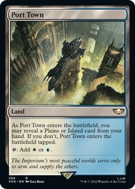 Port Town (Surge Foil) (289) [40K] - MTG Single
