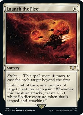 Launch the Fleet (188) [40K] - MTG Single