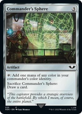 Commander’s Sphere (233) (233) [40K] - MTG Single
