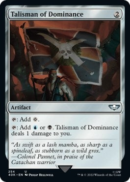 Talisman of Dominance (254) (254) [40K] - MTG Single