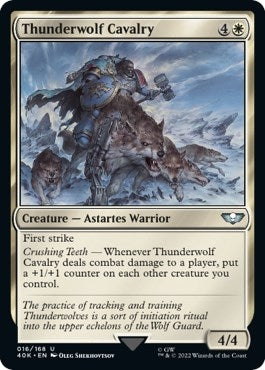 Thunderwolf Cavalry (16) [40K] - MTG Single