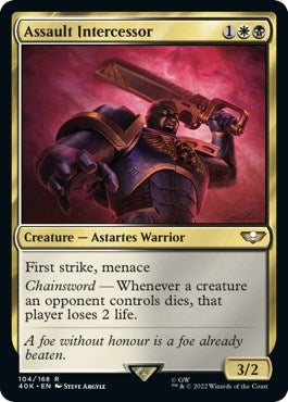 Assault Intercessor (104) [40K] - MTG Single