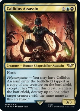 Callidus Assassin (109) [40K] - MTG Single