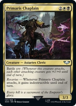 Primaris Chaplain (137) [40K] - MTG Single