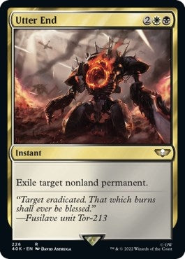 Utter End (Surge Foil) (226) [40K] - MTG Single