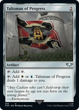 Talisman of Progress (Surge Foil) (258) [40K] - MTG Single