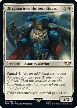 Ultramarines Honour Guard (Surge Foil) (18) [40K] - MTG Single