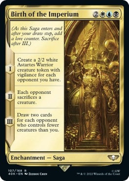 Birth of the Imperium (Surge Foil) (107) [40K] - MTG Single