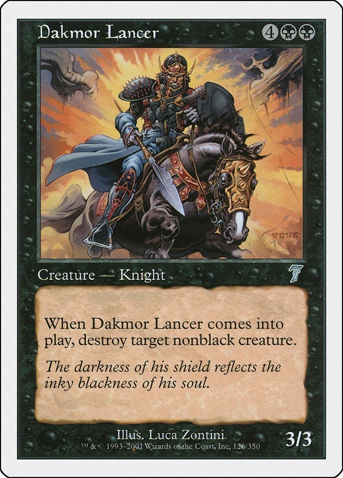 Dakmor Lancer (126) [7ED] - MTG Single