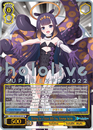 Wishing for a Future With You Ninomae Ina’nis (SP) (3641) [HOL2] - Weiss Schwarz Single
