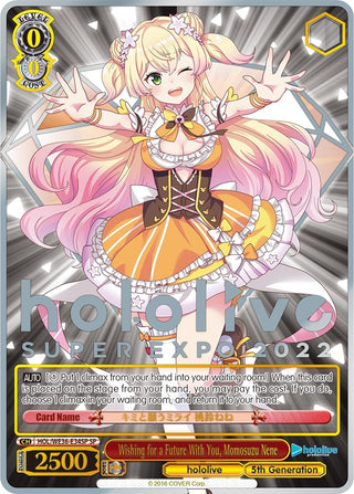 Wishing for a Future With You Momosuzu Nene (SP) (3634) [HOL2] - Weiss Schwarz Single
