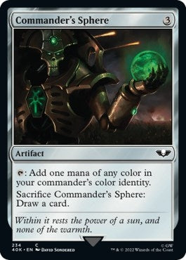 Commander’s Sphere (234) (234) [40K] - MTG Single