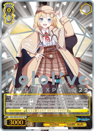 Wishing for a Future With You Watson Amelia (SP) (3607) [HOL2] - Weiss Schwarz Single