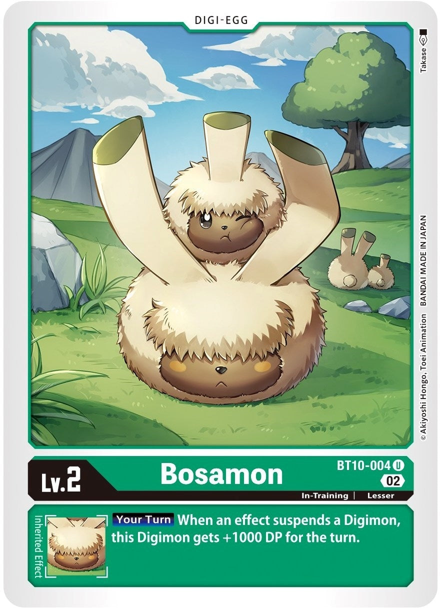 Bosamon (10004) [BT10] - Digimon Card Game Single
