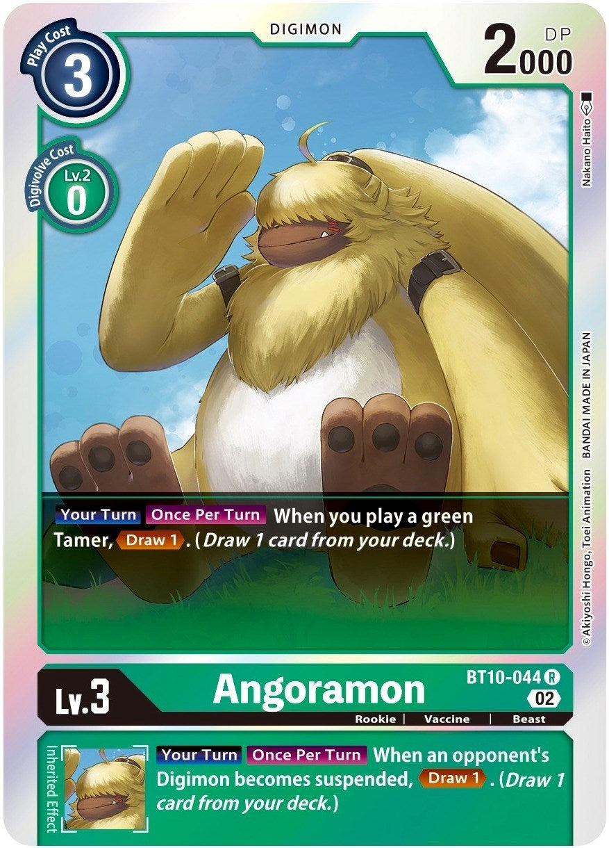 Angoramon (10044) [BT10] - Digimon Card Game Single