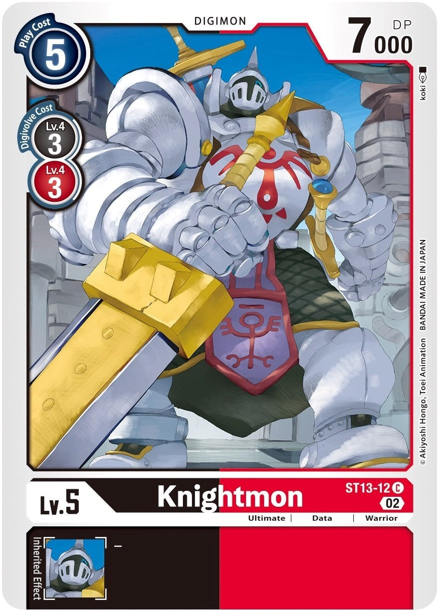 Knightmon (1312) [ST-13] - Digimon Card Game Single