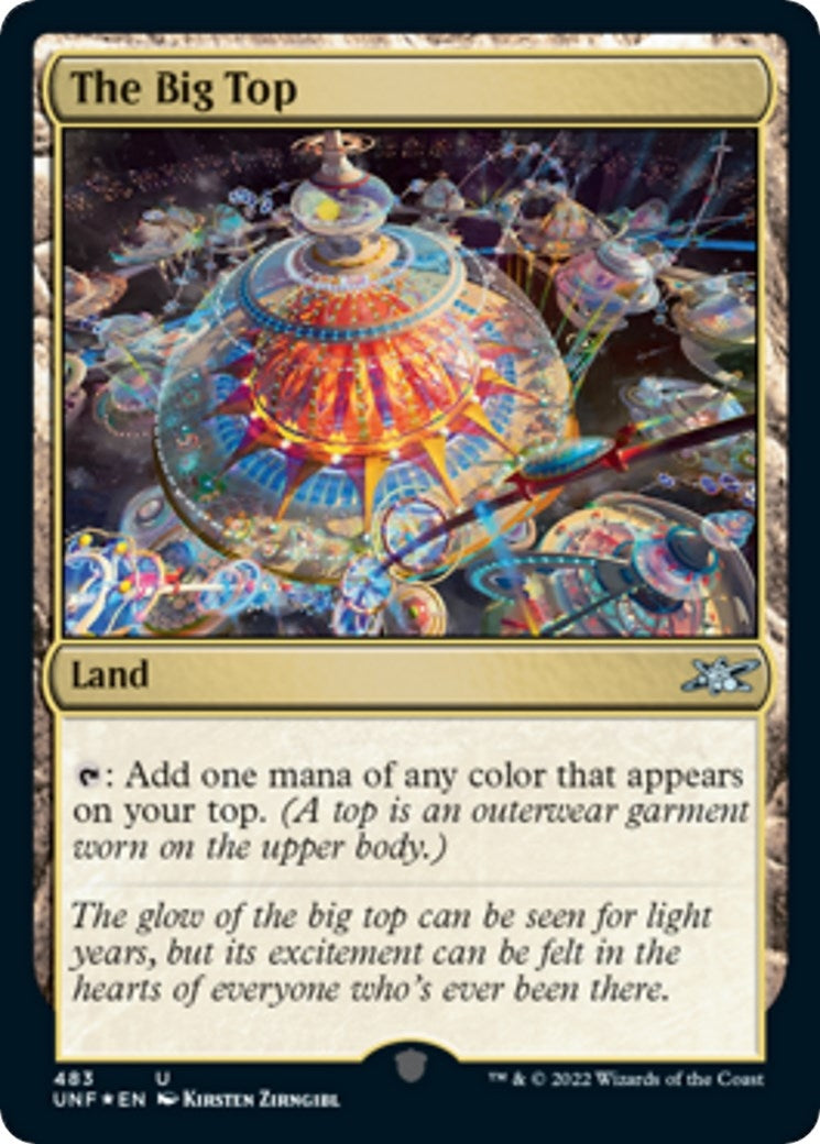 The Big Top (Galaxy Foil) (483) [UNF] - MTG Single