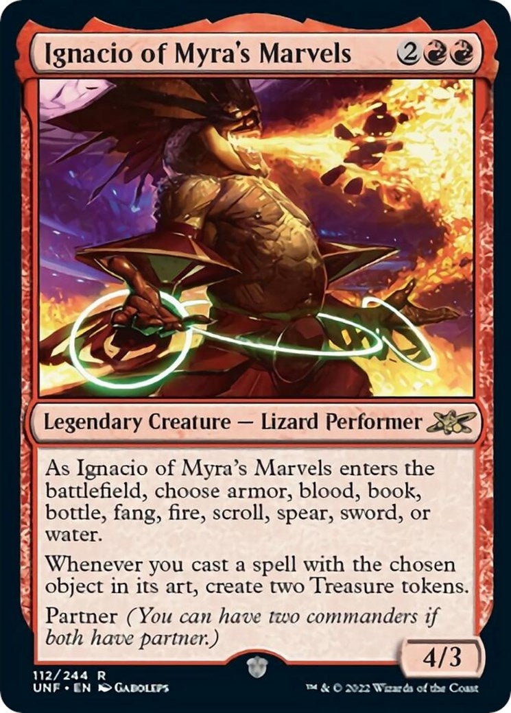 Ignacio of Myra’s Marvels (112) [UNF] - MTG Single