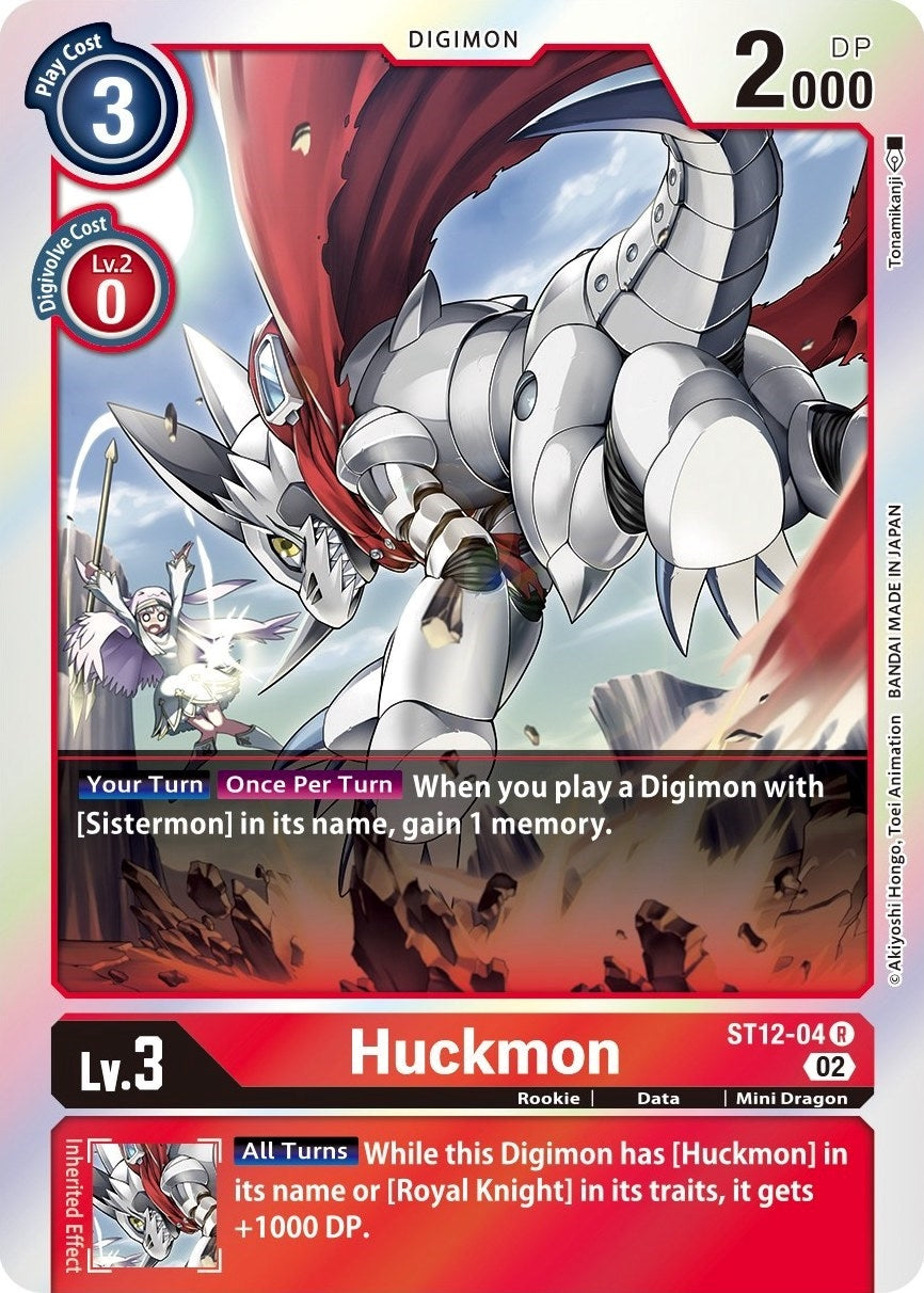 Huckmon (1204) [ST-12] - Digimon Card Game Single