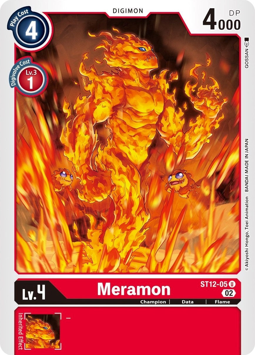 Meramon (1205) [ST-12] - Digimon Card Game Single
